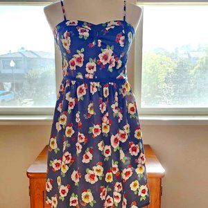 American Eagle Floral Corset Dress - Size 4